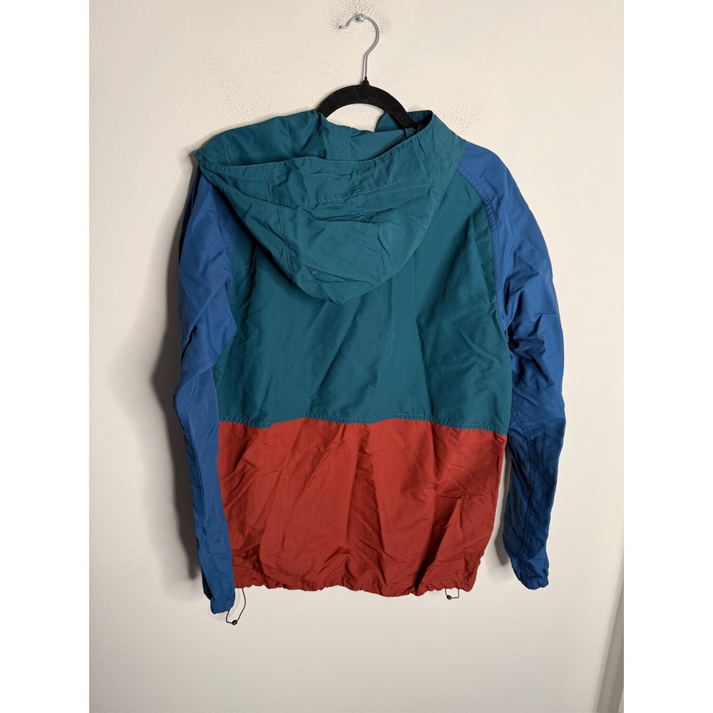 LL Bean Mens Mountain Classic Full Zip Anorak Jacket Multi Color Medium Reg - Picture 6 of 6